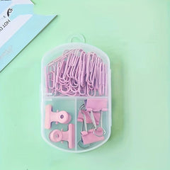 Colorful Long tail Clip Combination Set Small Size Binder Clip