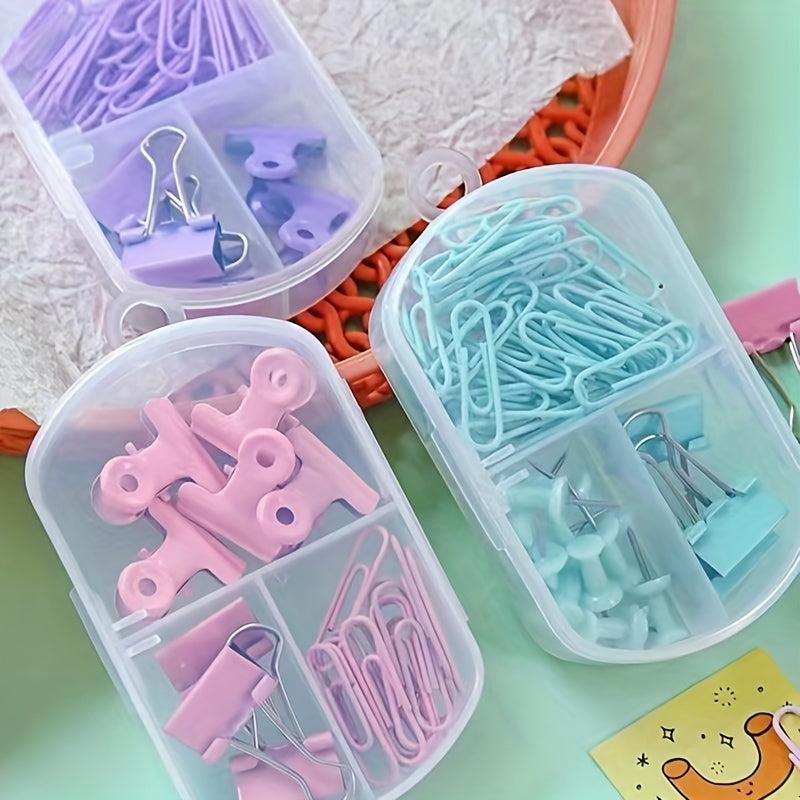 Colorful Long tail Clip Combination Set Small Size Binder Clip