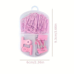 Colorful Long tail Clip Combination Set Small Size Binder Clip