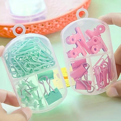 Colorful Long tail Clip Combination Set Small Size Binder Clip