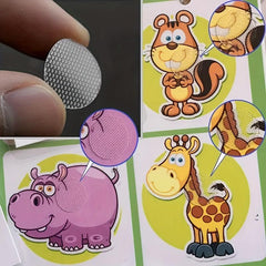 500pcs Waterproof Round Backed Double Sided Adhesive Tape