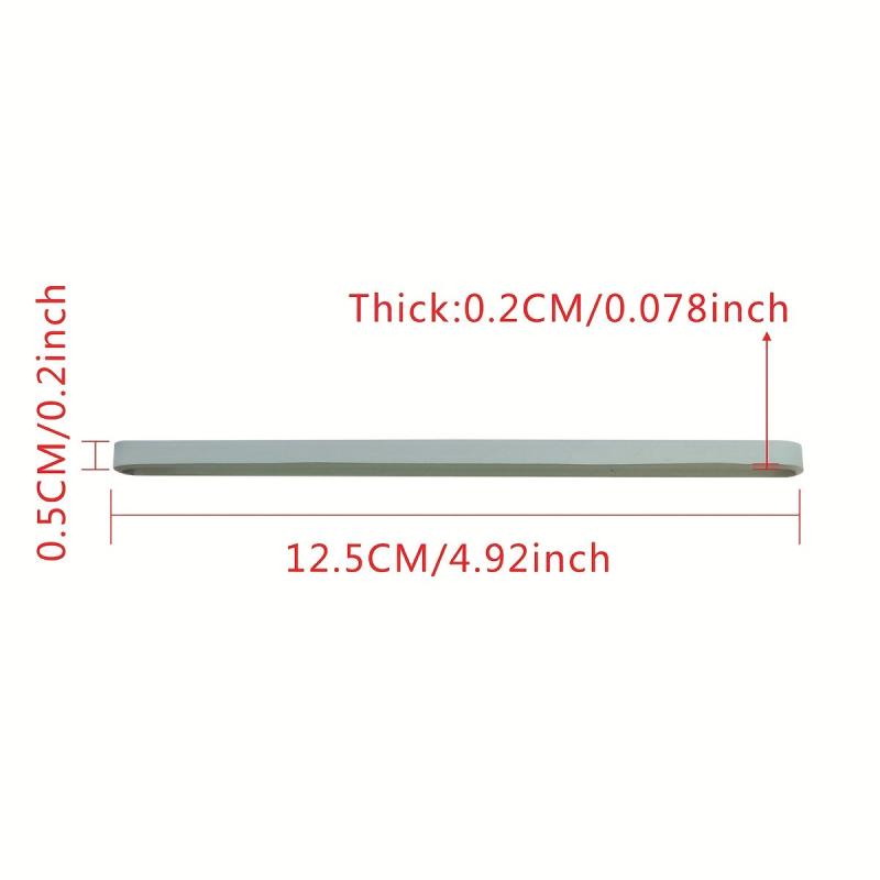 10 Pcs High Stretch Big Rubber Bands Office School Stationery Pack