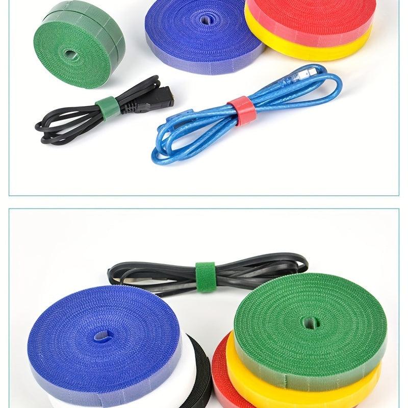 Hook And Loop Reusable Fastening Tape 2-Pack