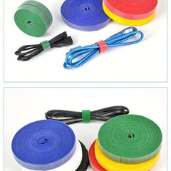 Hook And Loop Reusable Fastening Tape 2-Pack