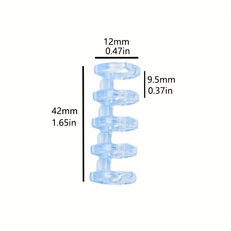 Plastic Transparent Notebook Loose Leaf Ring Up To 100 Sheets