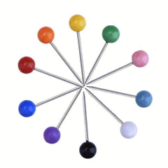 600pcs Plastic Pin Map Office Cork Board Press Nail