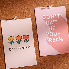 200pcs Small Transparent Plastic Nail Photo Wall Picture Deco Pushpins