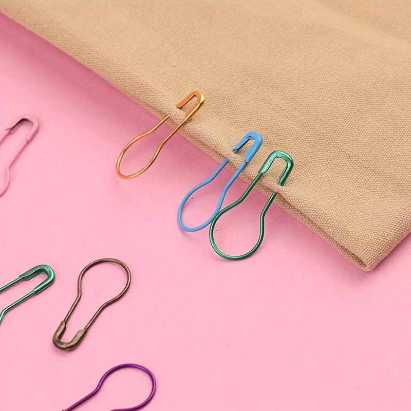 300pcs Safety Bulb Pins & Calabash Stitch Markers with Storage Box