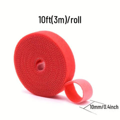 3.05m Hook and Loop Fasteners Ties - Cable Storage