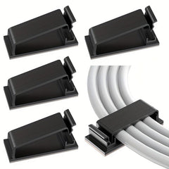 173 Pcs Cable Management Organizer Kit w/ Cable Sleeve, Clips & Ties