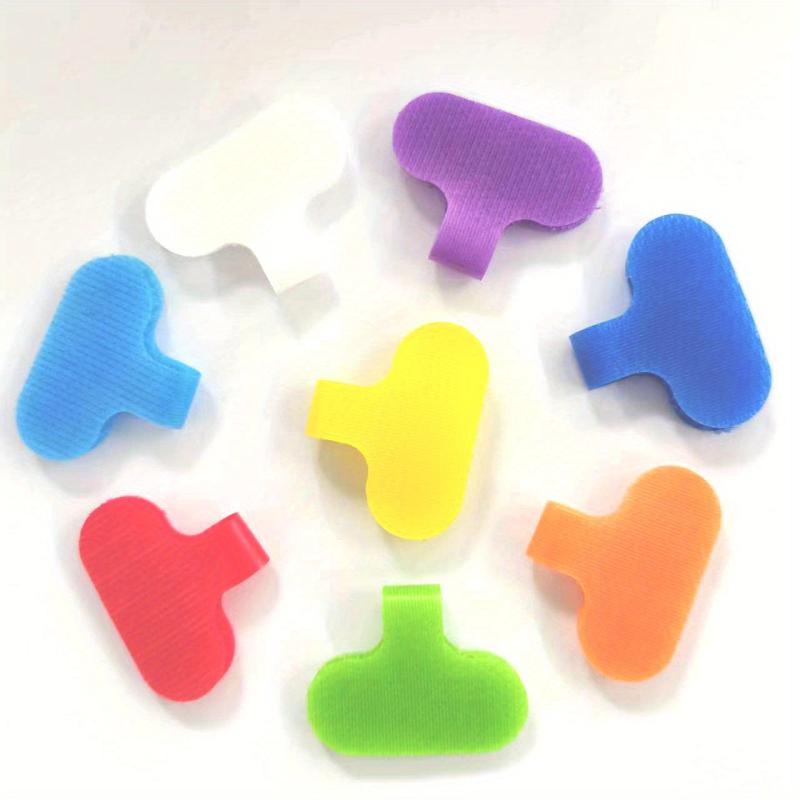 8 Pack Hook And Loop Stickers Cable Network Classification
