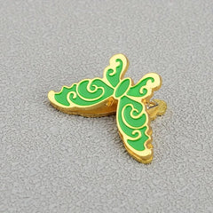 2pcs Metallic Butterfly Binder Clips 5.08cm for Office, School and Home
