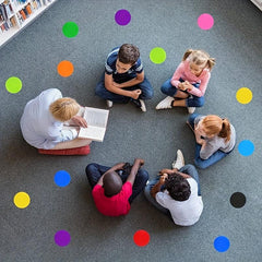 24 Carpet Markers & 10 Magic Spot Markers for Seating & Social Distancing