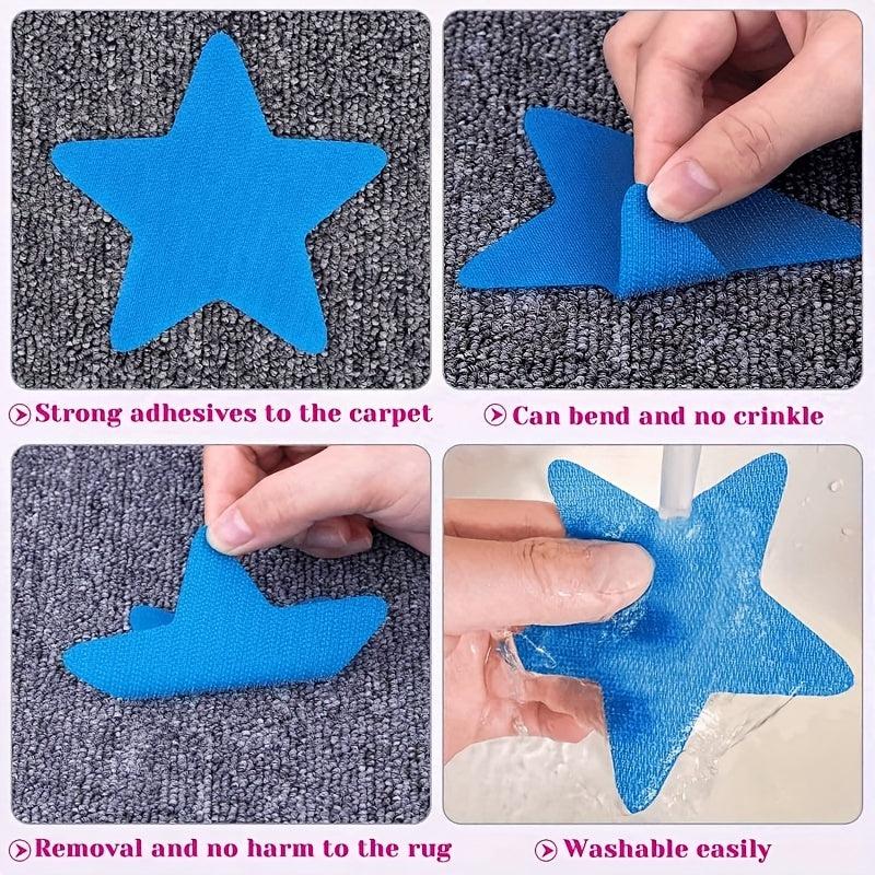 24 Carpet Markers & 10 Magic Spot Markers for Seating & Social Distancing