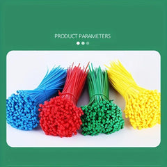 250pcs Medical Waste Sealing Cable Ties Yellow