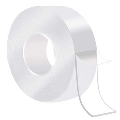 Transparent Nano Tape Washable Reusable Double Sided Tape Adhesive