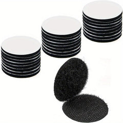 12PCS Sticky Back Hook Loop Dots Double Sided Industrial Strength Coins