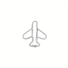 10pcs Airplane Paper Clips for School Office Supplies