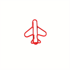 10pcs Airplane Paper Clips for School Office Supplies