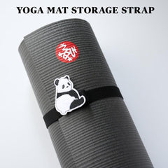 3pcs Panda Strap Cords with Pen Holders Versatile Elastic Straps