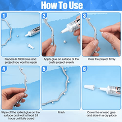 B 7000 Glue for Diamond Crafts Jewelry Bead Adhesives 110ML