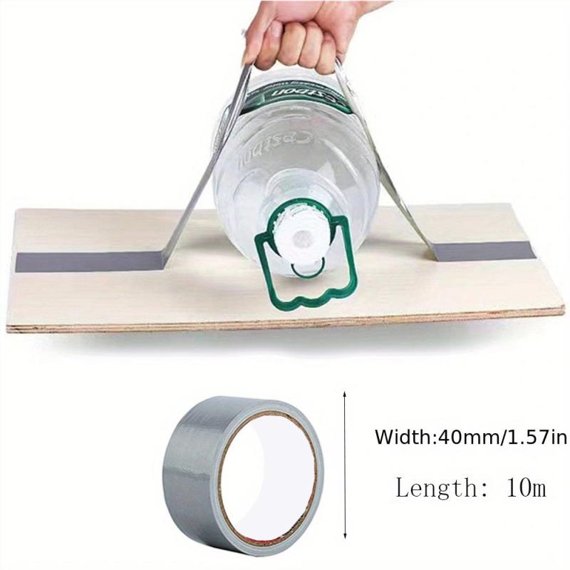 Adhesive Fabric Duct Tape Waterproof Silver Gray Tape