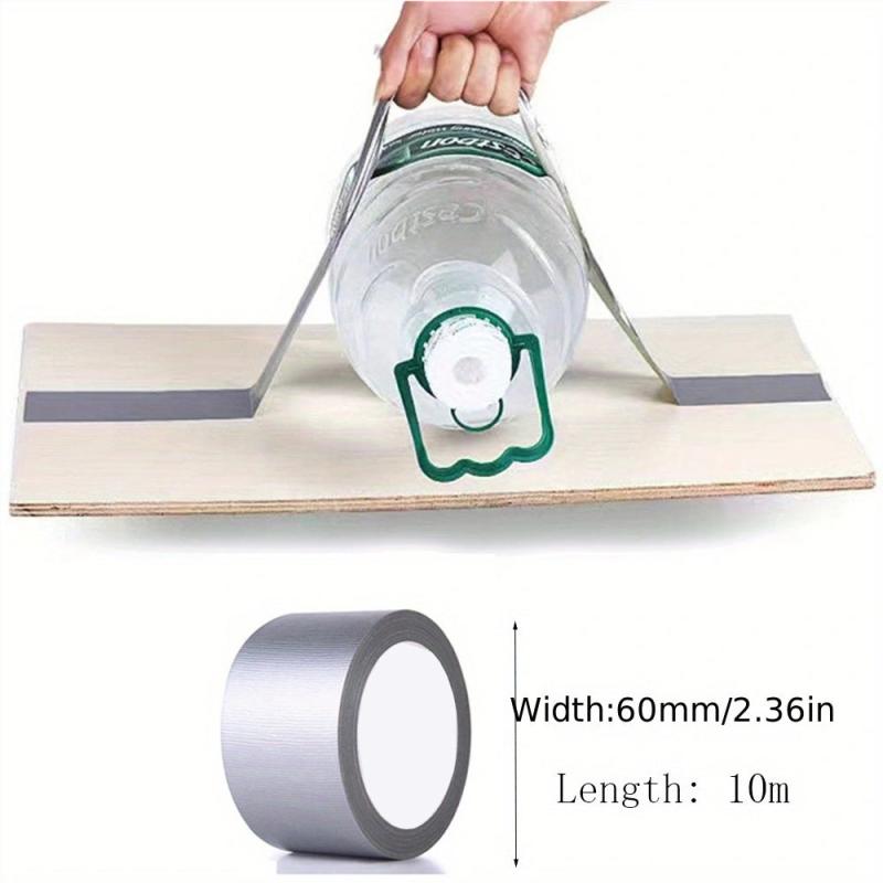 Adhesive Fabric Duct Tape Waterproof Silver Gray Tape
