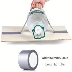 Adhesive Fabric Duct Tape Waterproof Silver Gray Tape