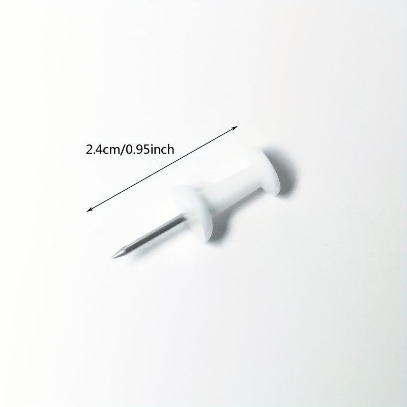 100pcs Push Pins Thumb Tacks for Bulletin Board Wall Corkboard Map
