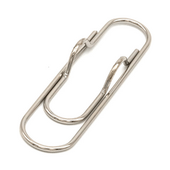 10pcs Metal Pen Clips Paper Clip Function Pen Holder Clips Bookmarks Clipper