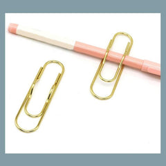 10pcs Metal Pen Clips Paper Clip Function Pen Holder Clips Bookmarks Clipper