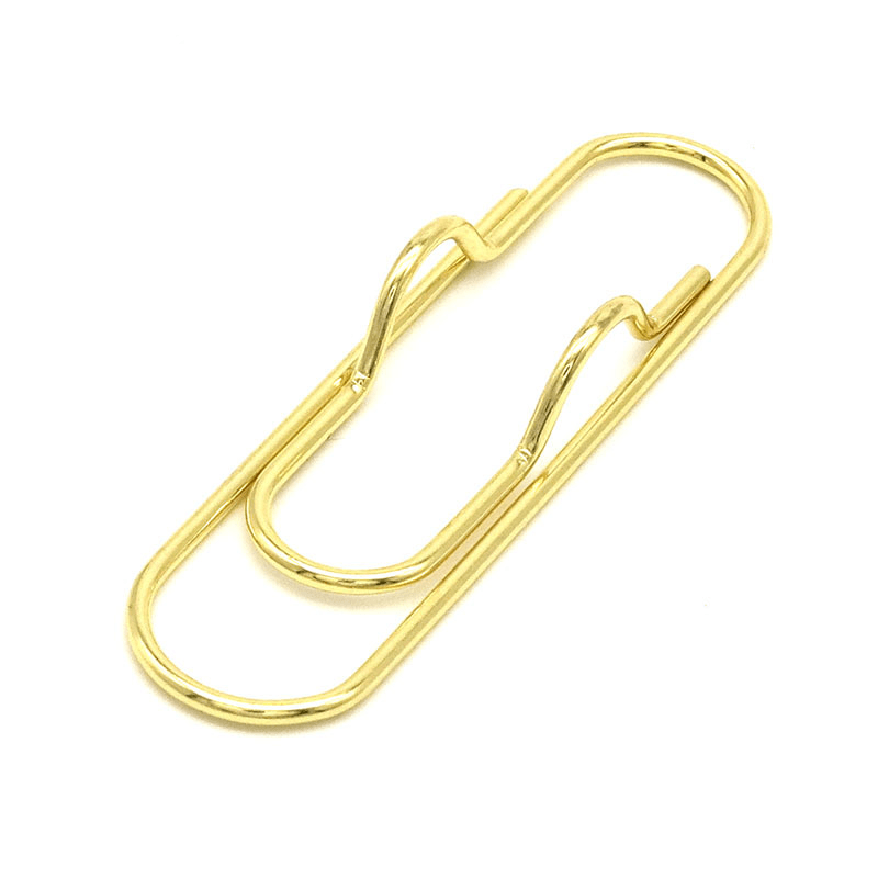 10pcs Metal Pen Clips Paper Clip Function Pen Holder Clips Bookmarks Clipper