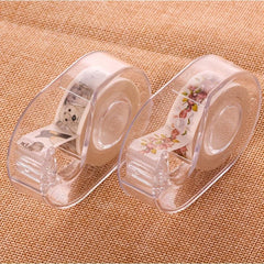 Portable 1pc Tape Cutter & Dispenser for Journal, 1.0x0.59in
