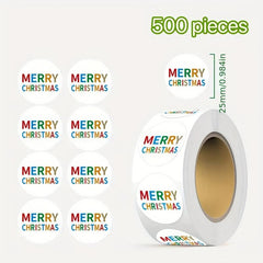 Christmas Stickers Window Glass Decorations Adhesive Labels