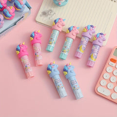 Cartoon Unicorn Shape Solid Glue Stick