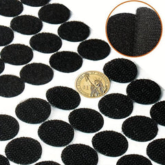 180pcs Sticky Hook Loop Dots 0.59in Round Self Adhesive Coins DIY Crafts