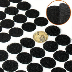 180pcs Sticky Hook Loop Dots 0.59in Round Self Adhesive Coins DIY Crafts