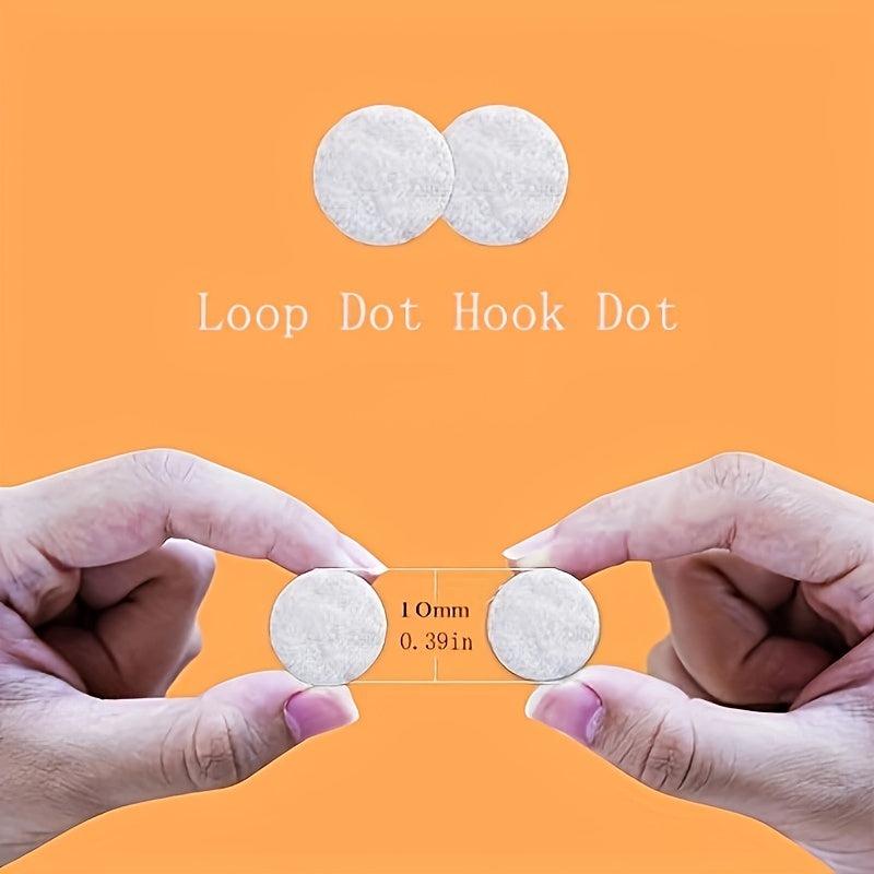 Self Adhesive Dot 216 Pcs Sticky Back Hook And Loop Coins