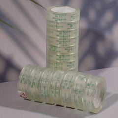Transparent Tape High Viscosity Thin Office Tape for Students - Whole Box
