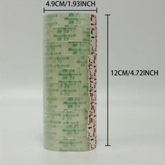 Transparent Tape High Viscosity Thin Office Tape for Students - Whole Box
