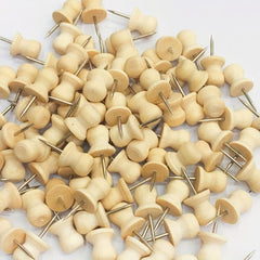 Wooden Pushpin Combination Solid Wood Creative Office Stationery