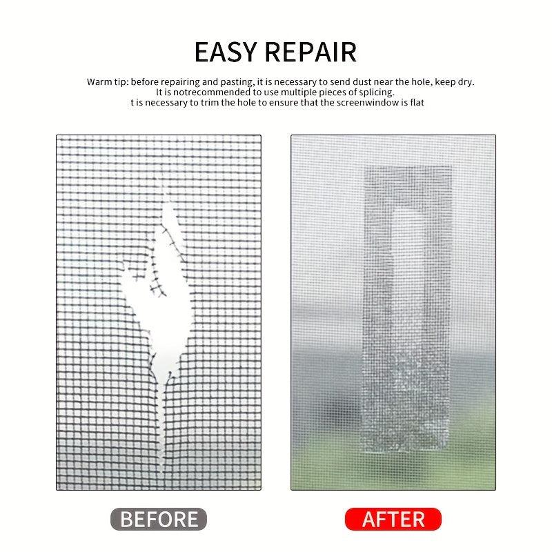 Self Adhesive Mosquito Screen Tape Repair 1.97in X 6.56ft
