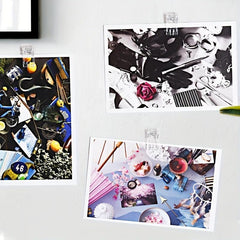 20pcs Wall Clips Tapestry Clips Hanging Clips Adhesive Clips Photo Wall Cle