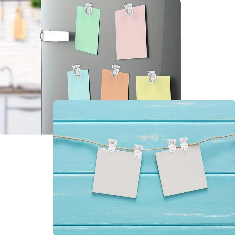 20pcs Wall Clips Tapestry Clips Hanging Clips Adhesive Clips Photo Wall Cle