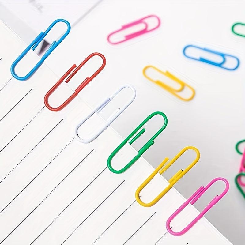 80pcs U Shaped Paper Clips Office Pin Needle Bookmark Clip