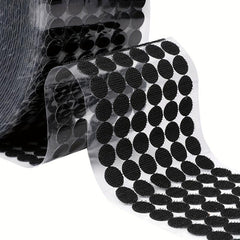 100 Pairs Adhesive Hook And Loop Tape Double Sided DIY Decoration