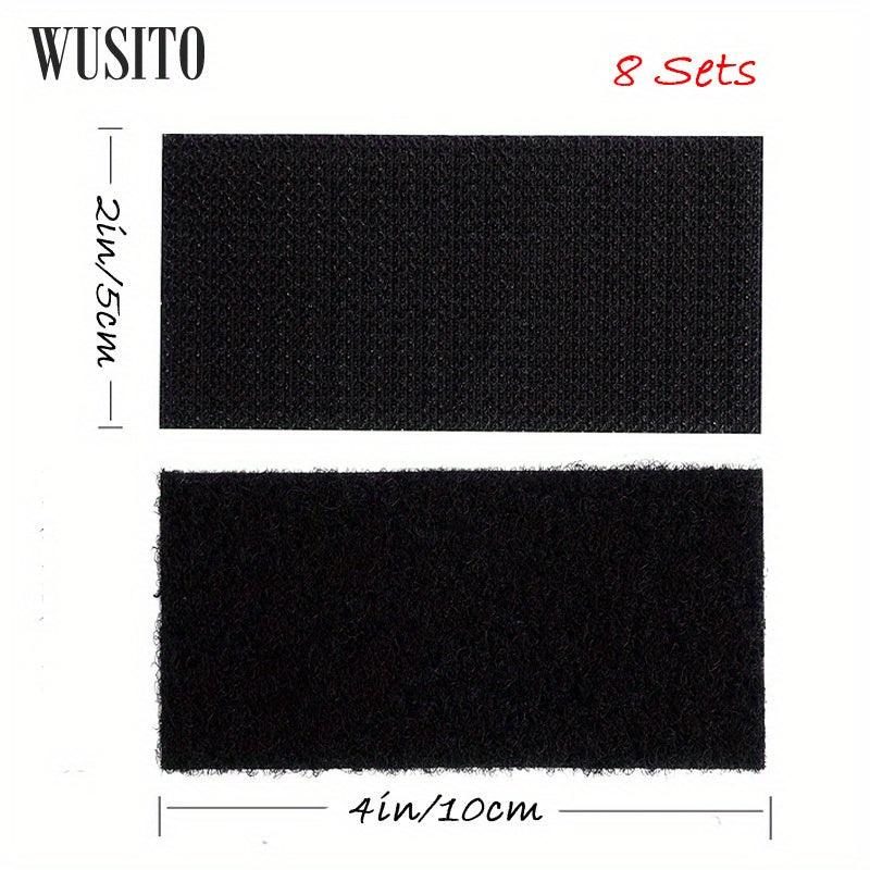 Industrial Strength Hook Loop Strips 08x10 cm Adhesive Tape