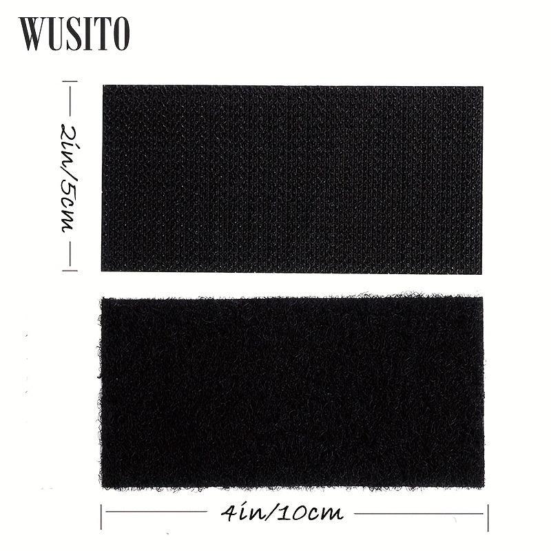 Industrial Strength Hook Loop Strips 08x10 cm Adhesive Tape