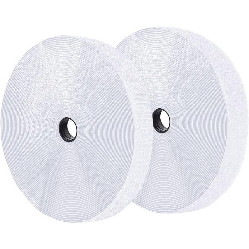 Self Adhesive Hook and Loop Tape 25m for Stationery and Home Use
