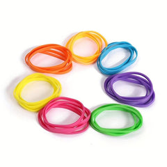 50/100pcs 5.0cm Natural Synthetic Rubber Bands High Elasticity Ageing Resistance